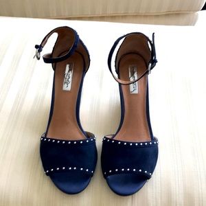 Halogen suede wedges